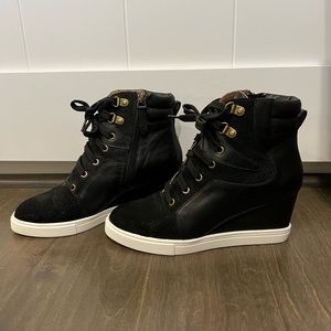 Linea Paolo wedge sneakers. Like new